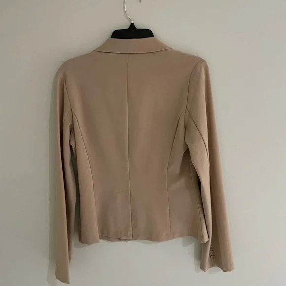 🍭3/$10 Papaya Women’s Blazer : Size Med : Tan - Picture 3 of 8